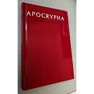 APOCRYPHA  Authorized King James Version HC 2014 ITALY UK Cambridge University